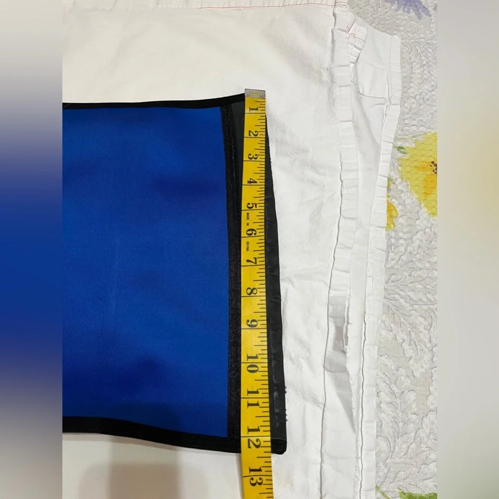 (W) Colombian Elegant Black And Blue Waist Trainer/Work